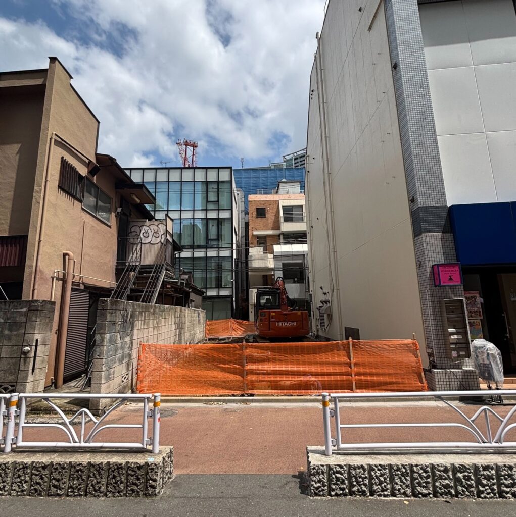 渋谷区宇田川町計画 現地(25.4.25撮影)